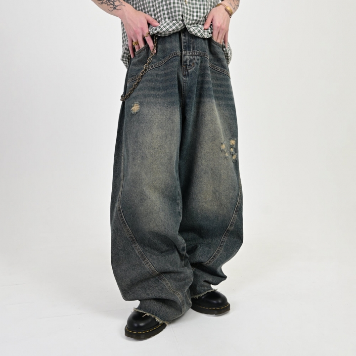 【10日以内お届け】 ウォッシュドカジュアルデニム L0959 【10日以内お届け】 ウォッシュドカジュアルデニム L0959