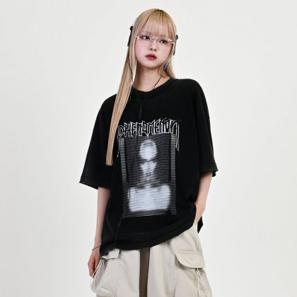 【10日以内お届け】ウォッシュドグラフィックT L2104 【10日以内お届け】ウォッシュドグラフィックT L2104