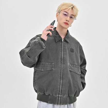 【10日以内お届け】 レザーカラーデトロイトジャケット L2139