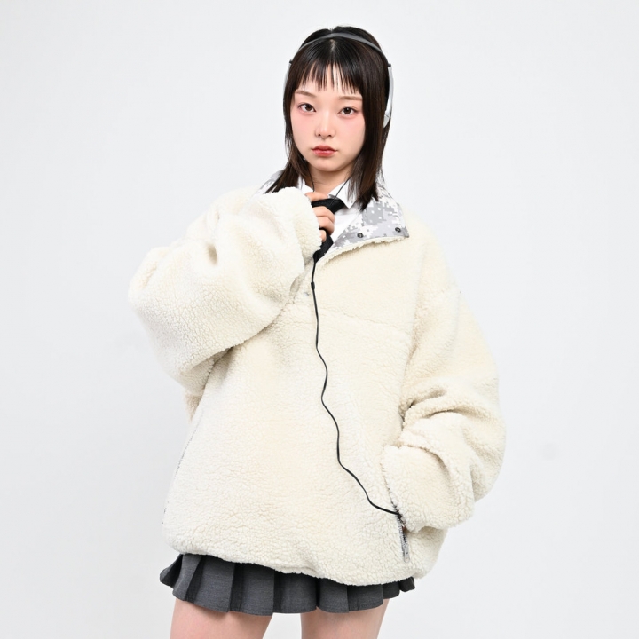 【10日以内お届け】 リバーシブルプルオーバージャケット L2162 【10日以内お届け】 リバーシブルプルオーバージャケット L2162