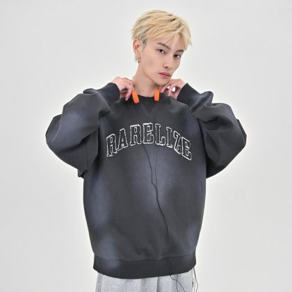 【10日以内お届け】アップリケロゴスウェット L2088