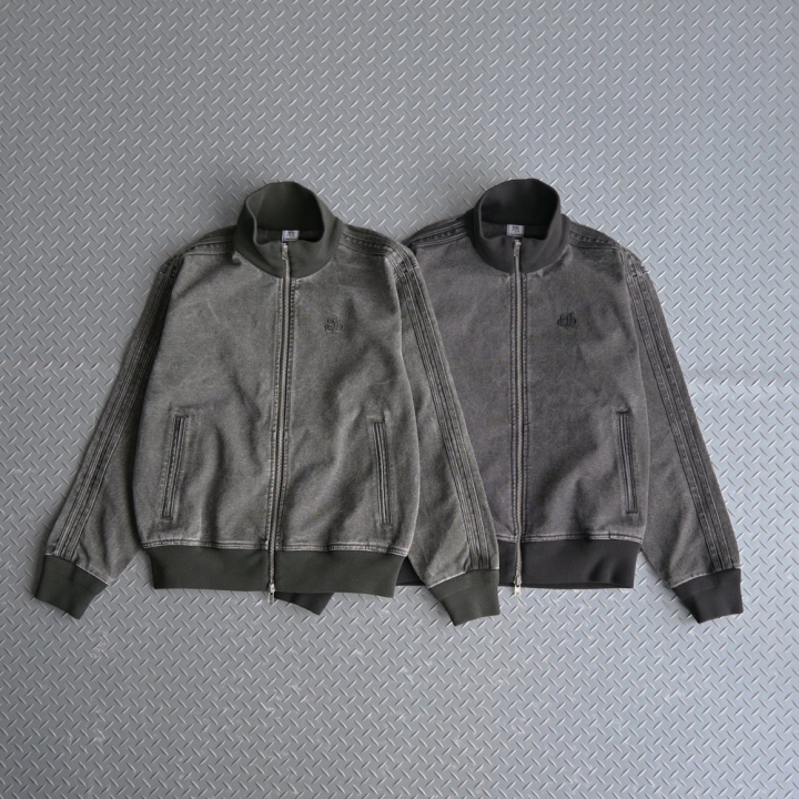 【10日以内お届け】ウォッシュドキャンバストラックジャケット L2137 【10日以内お届け】ウォッシュドキャンバストラックジャケット L2137