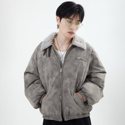 【10日以内お届け】スモーキー2WAYボアジャケット L2136