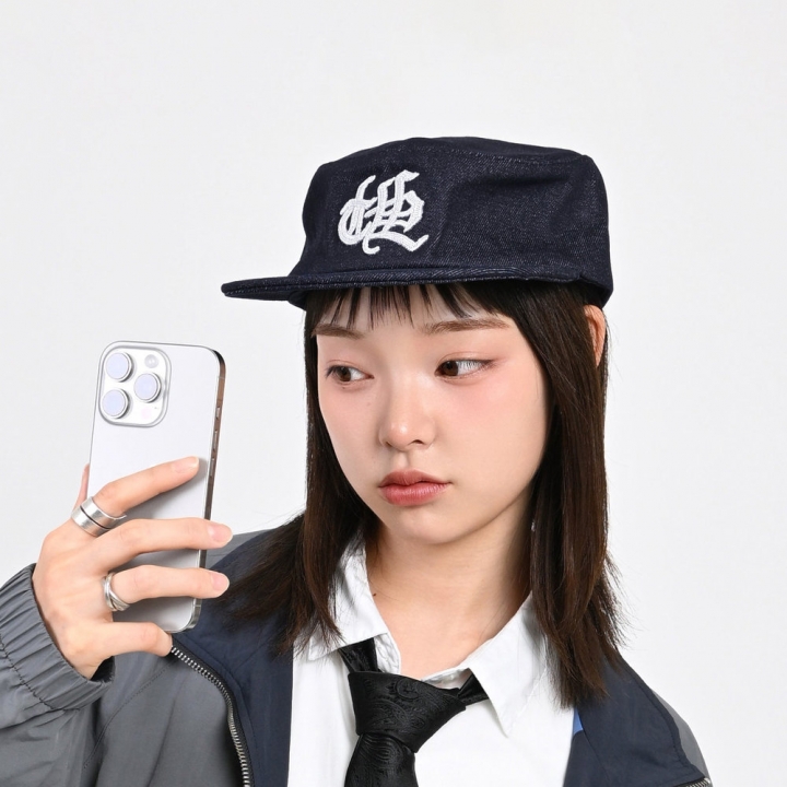 【10日以内お届け】リジットフラットトップキャップ L2159 【10日以内お届け】リジットフラットトップキャップ L2159