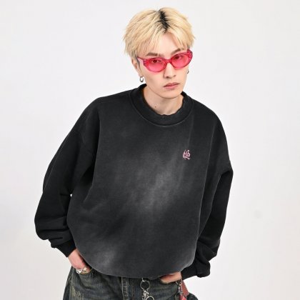 【近日発売予定】ウォッシュドロゴスウェット L2098