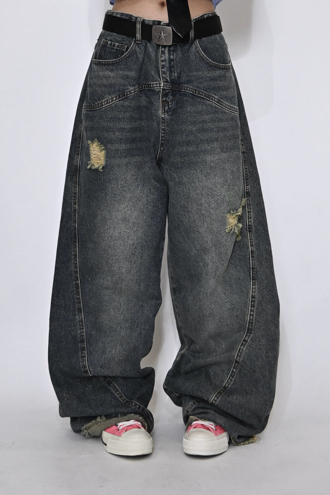 【10日以内お届け】 ウォッシュドカジュアルデニム L0959