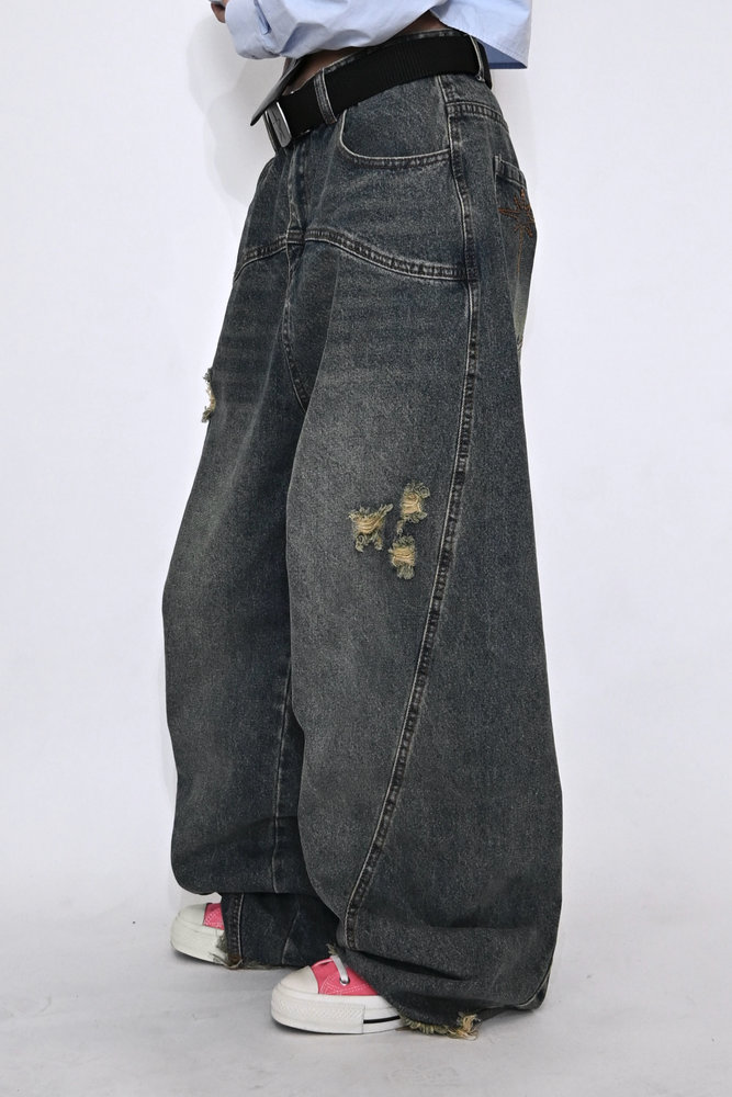 【10日以内お届け】 ウォッシュドカジュアルデニム L0959