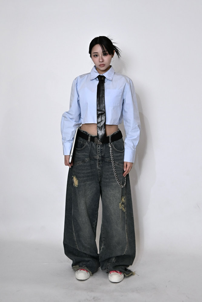 【10日以内お届け】 ウォッシュドカジュアルデニム L0959