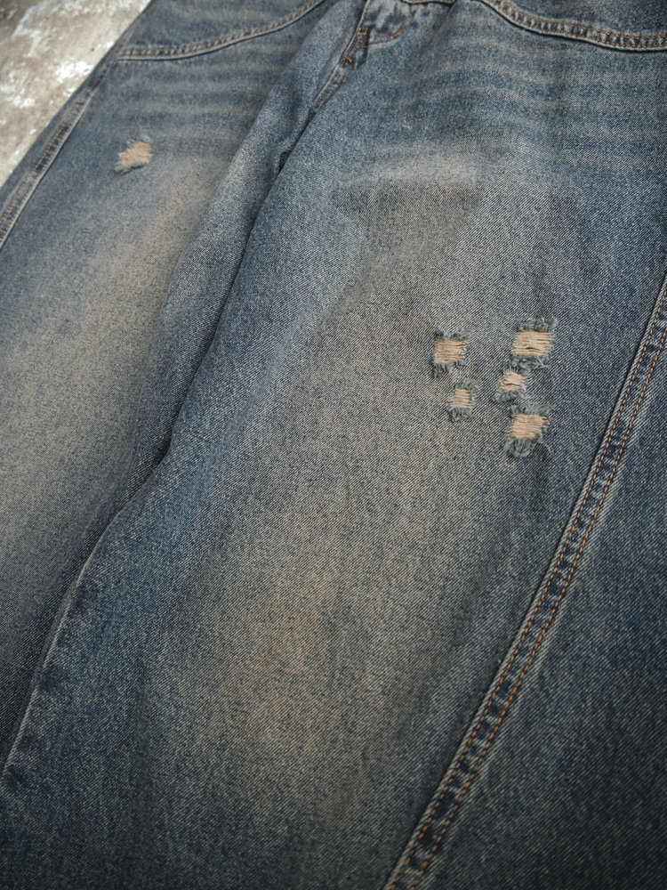 【10日以内お届け】 ウォッシュドカジュアルデニム L0959