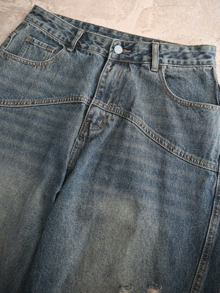 【10日以内お届け】 ウォッシュドカジュアルデニム L0959