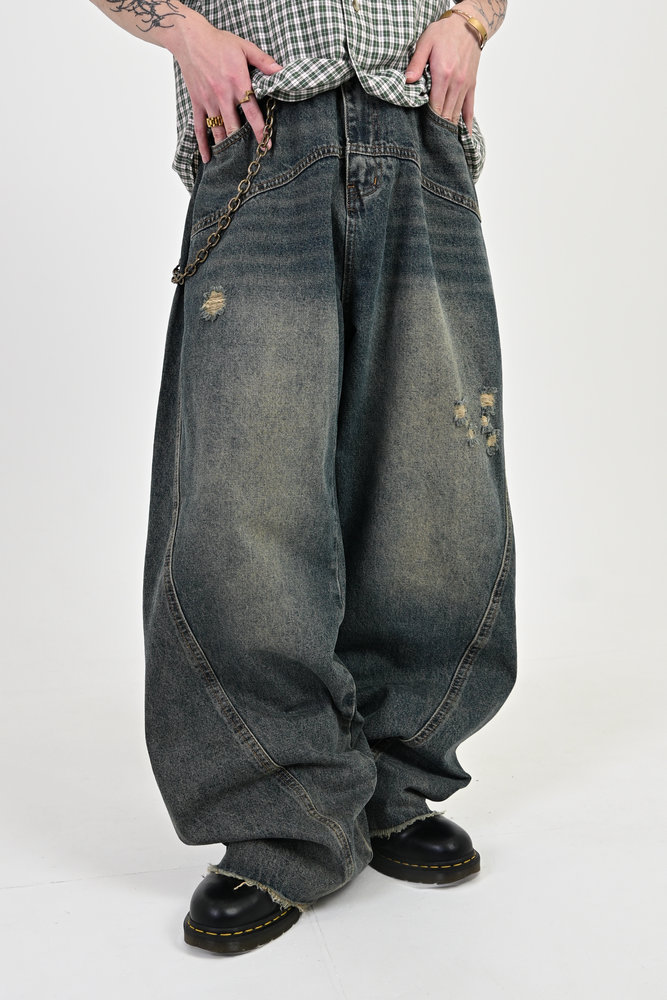 【10日以内お届け】 ウォッシュドカジュアルデニム L0959