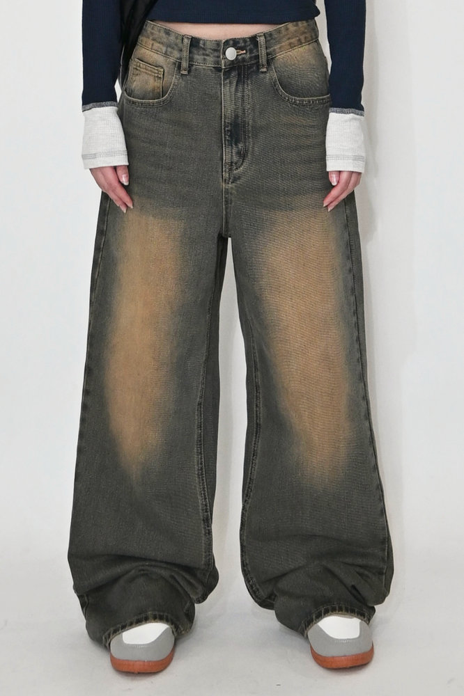 【10日以内お届け】ウォッシュドバギーパンツ L0978