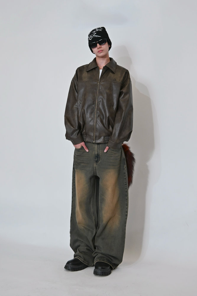 【10日以内お届け】ウォッシュドバギーパンツ L0978