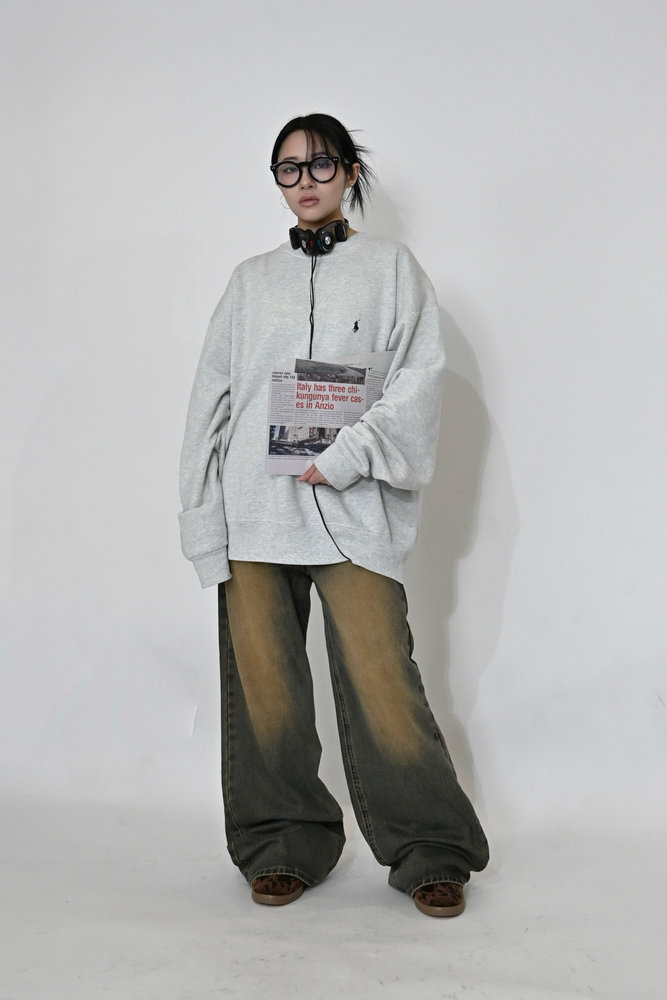 【10日以内お届け】ウォッシュドバギーパンツ L0978