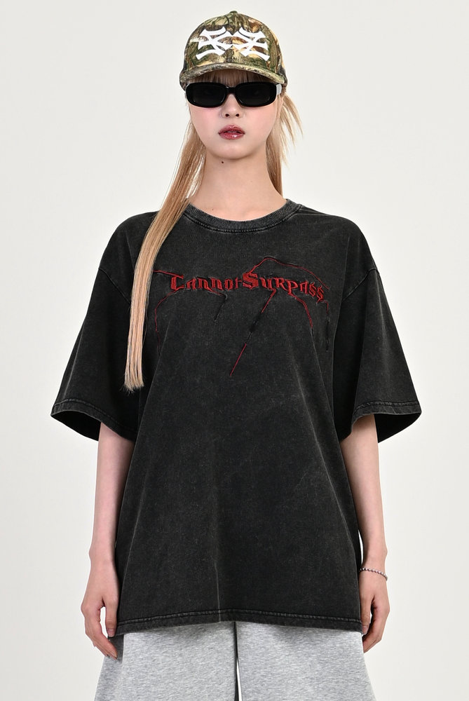 【10日以内お届け】ウォッシュドヴィンテージビッグTシャツ L1119