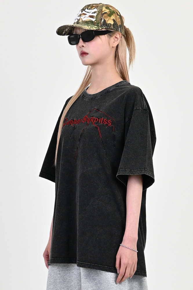 【10日以内お届け】ウォッシュドヴィンテージビッグTシャツ L1119