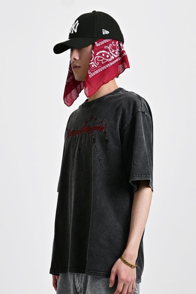 【10日以内お届け】ウォッシュドヴィンテージビッグTシャツ L1119