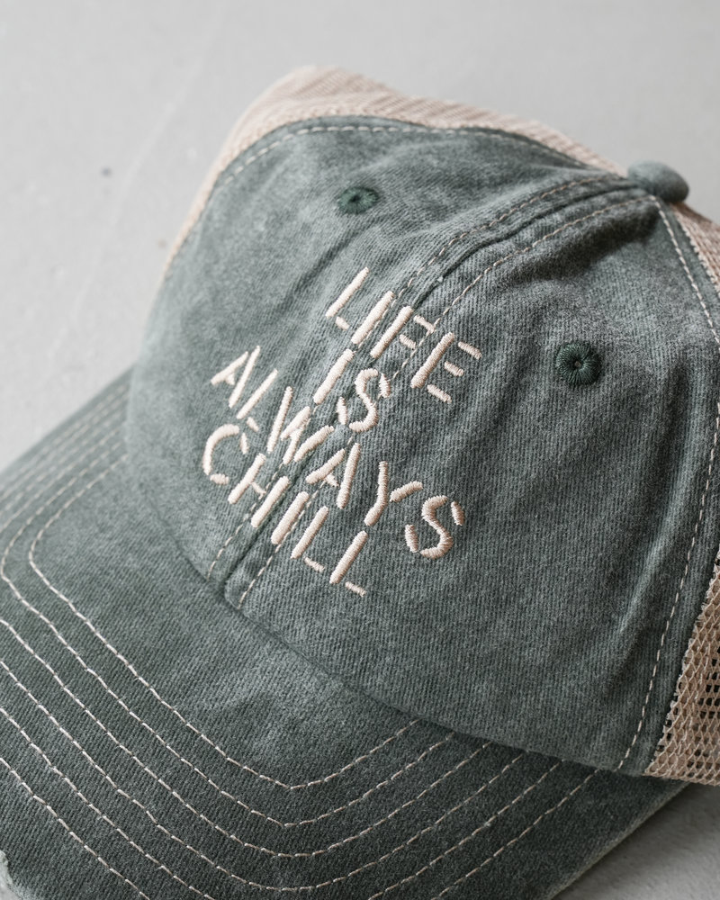 【10日以内お届け】ウォッシュドメッシュキャップ L2024