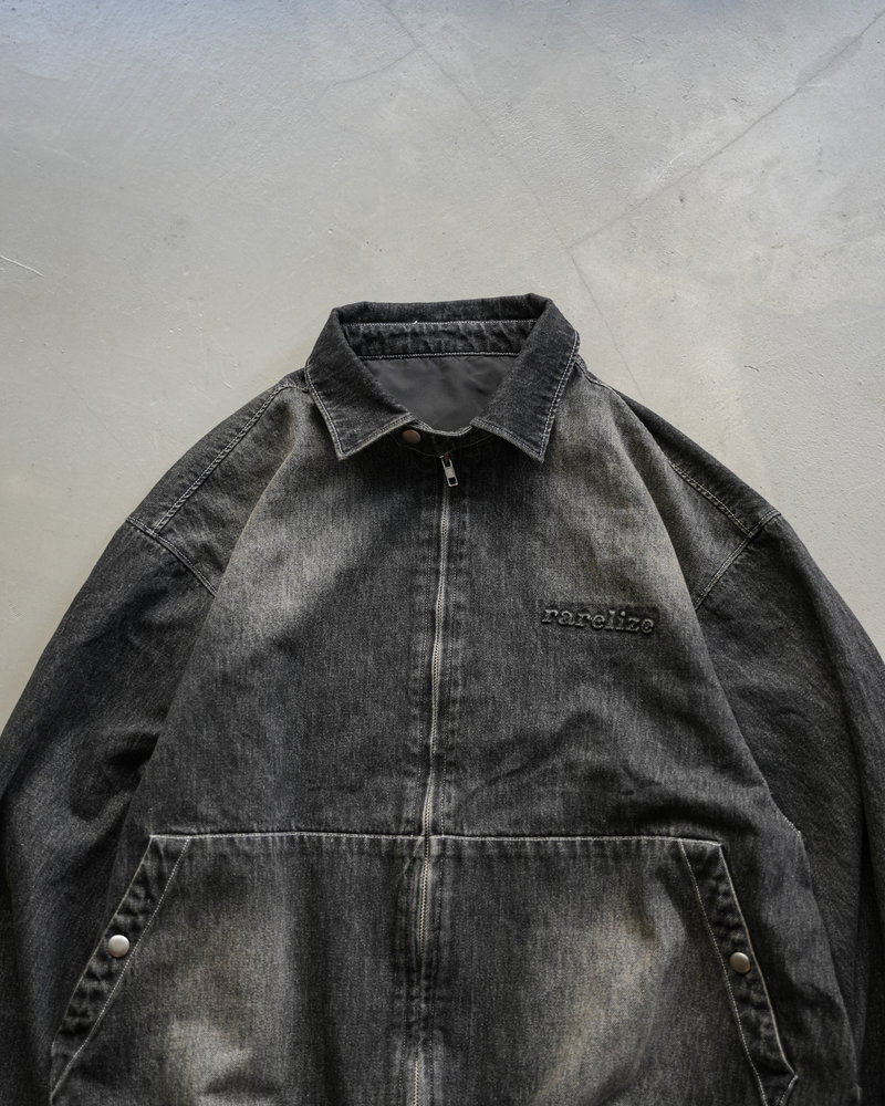【10日以内お届け】 ウォッシュドデニムジャケット L2032
