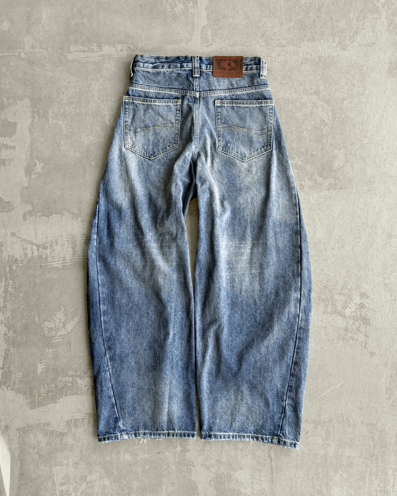 【10日以内お届け】カジュアルダメージバルーンデニム L2079