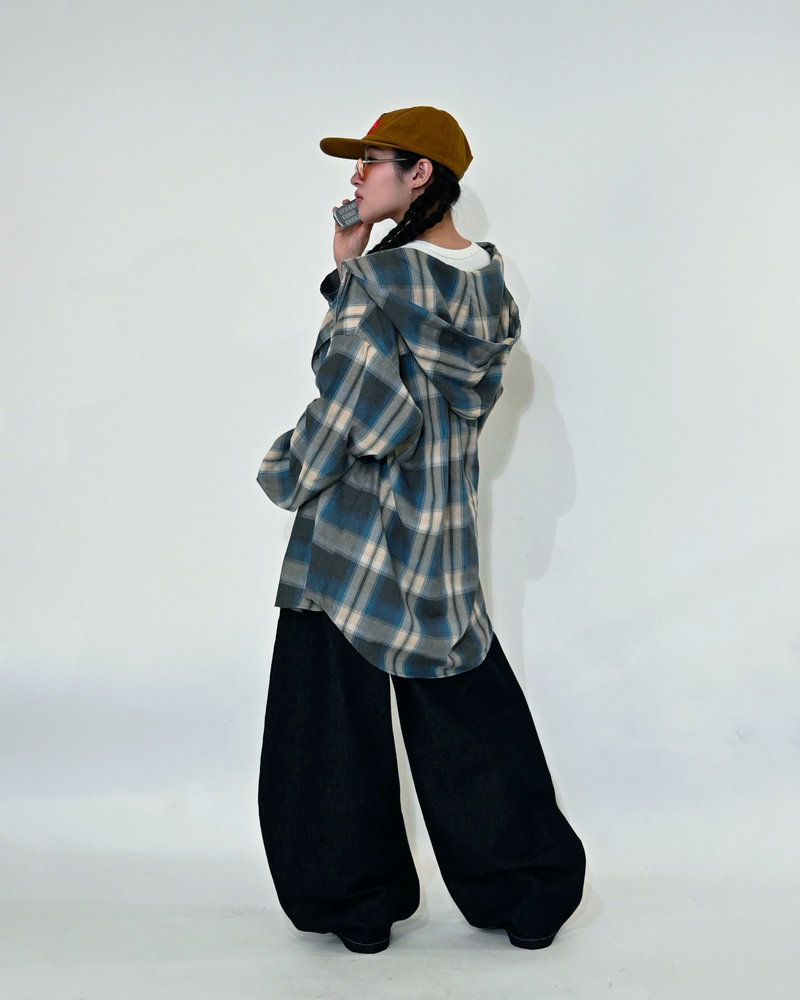 【10日以内お届け】ステッチバルーンインディゴデニム L2083