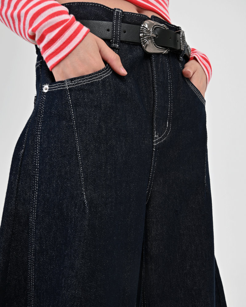 【10日以内お届け】ステッチバルーンインディゴデニム L2083