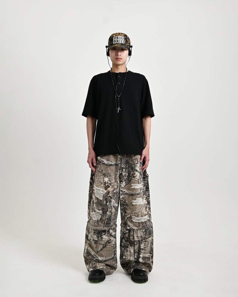 【10日以内お届け】 リアルツリーダメージ2WAYパンツ L2058