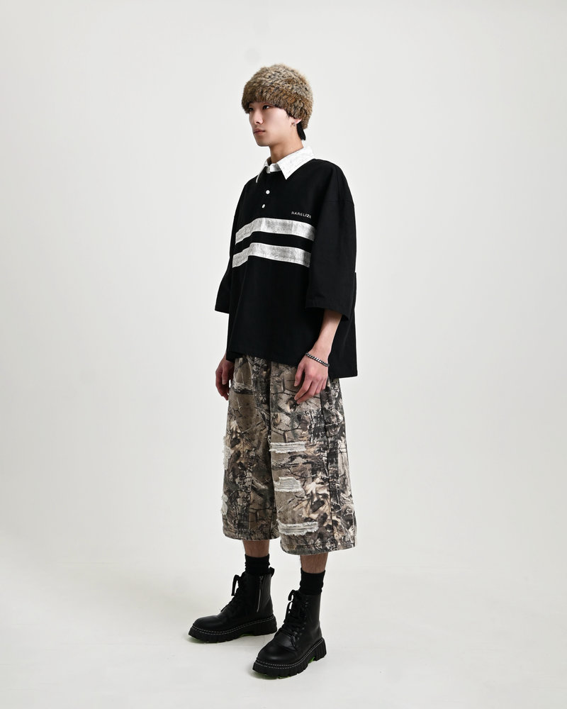 【10日以内お届け】 リアルツリーダメージ2WAYパンツ L2058