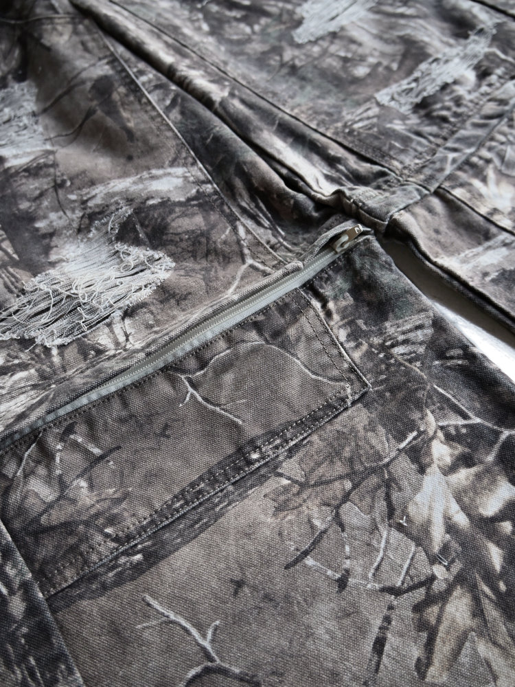 【10日以内お届け】 リアルツリーダメージ2WAYパンツ L2058