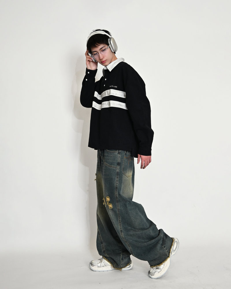 【10日以内お届け】ウォッシュドラガーシャツ L2121