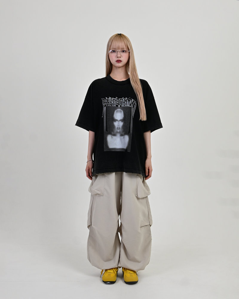 【10日以内お届け】ウォッシュドグラフィックT L2104