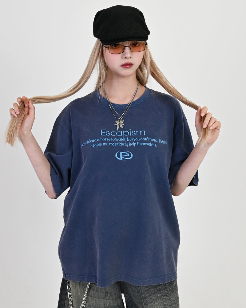 【10日以内お届け】エンブロイダリーTシャツ L2119