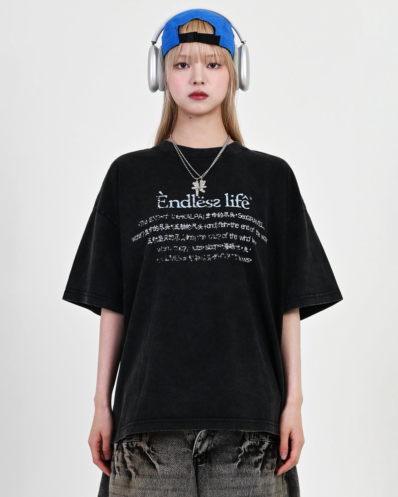 【10日以内お届け】タイポグラフィT L2129