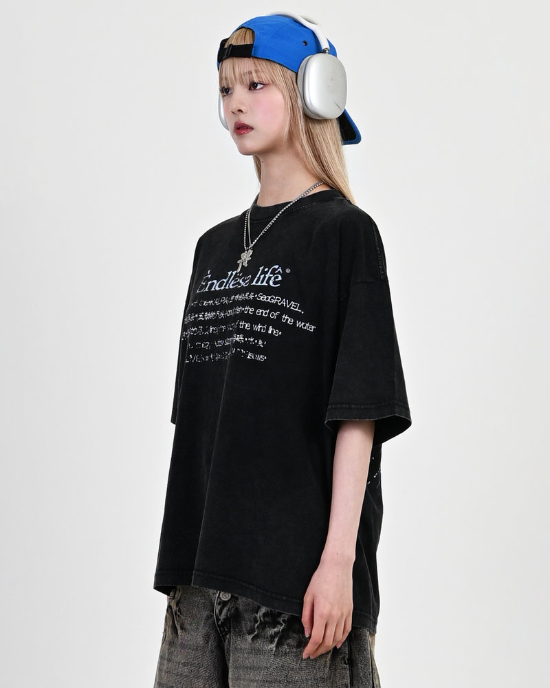 【10日以内お届け】タイポグラフィT L2129