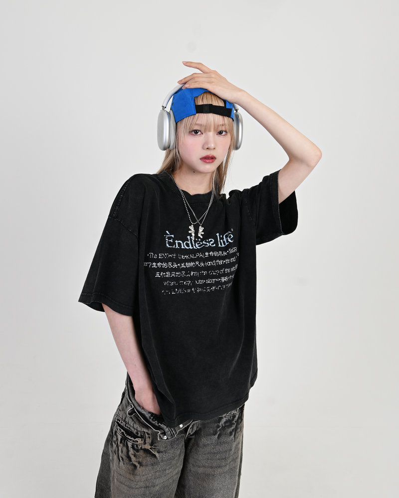 【10日以内お届け】タイポグラフィT L2129