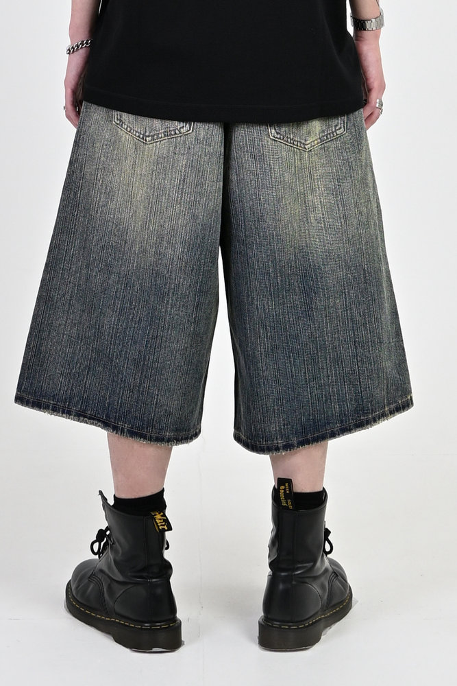 【10日以内お届け】バンブーデニムショーツ L2120