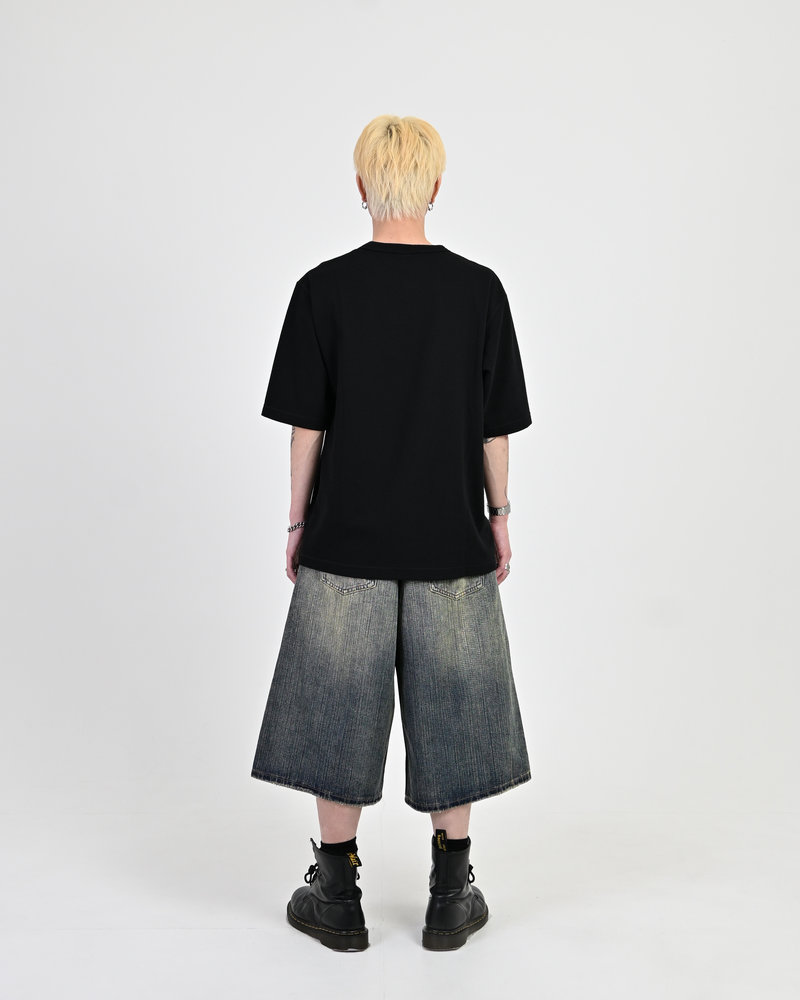 【10日以内お届け】バンブーデニムショーツ L2120