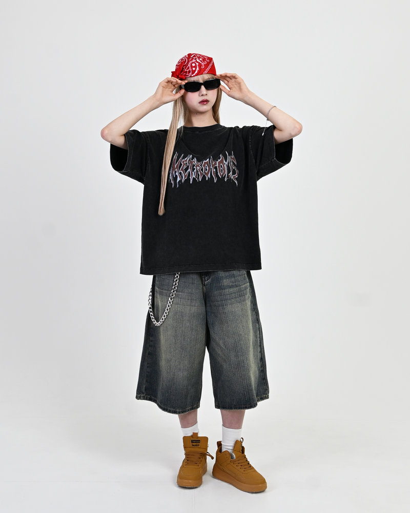 【10日以内お届け】バンブーデニムショーツ L2120