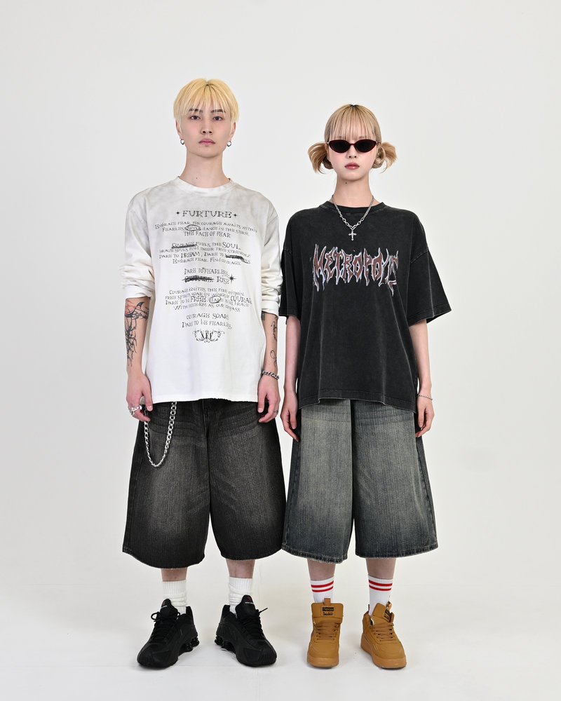 【10日以内お届け】バンブーデニムショーツ L2120