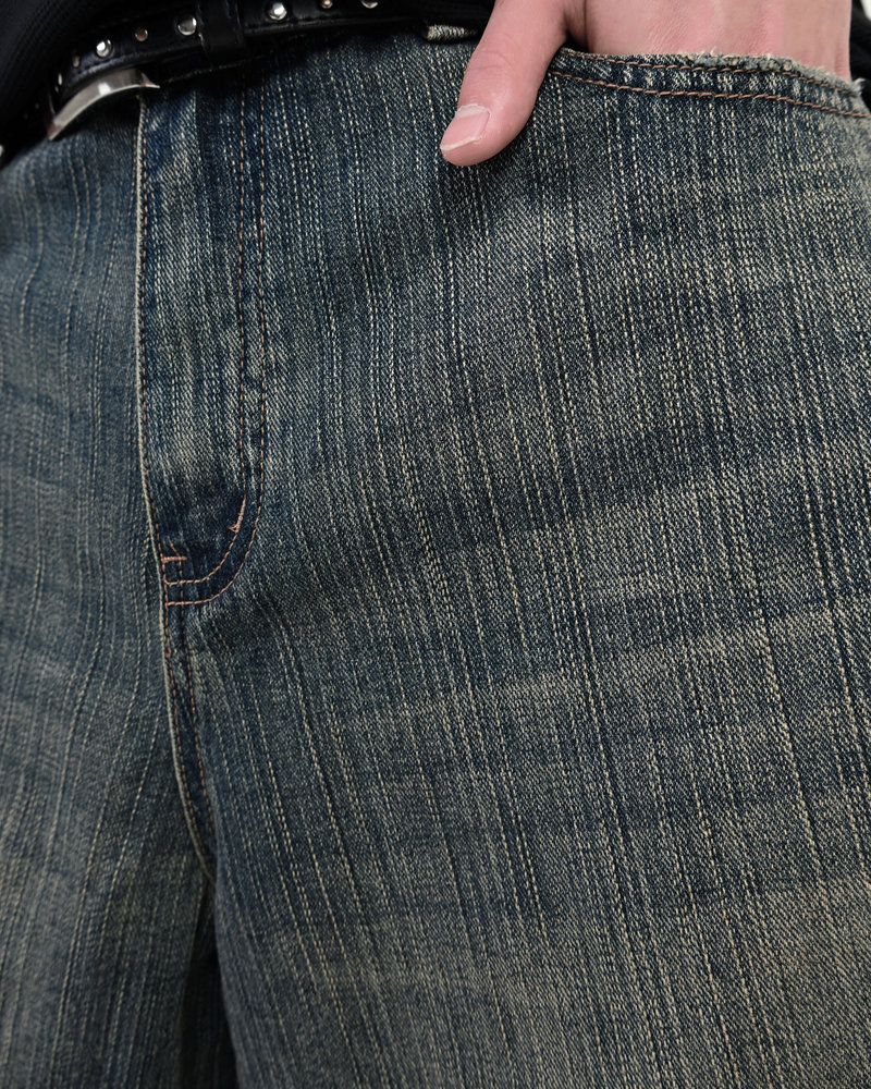 【10日以内お届け】バンブーデニムショーツ L2120