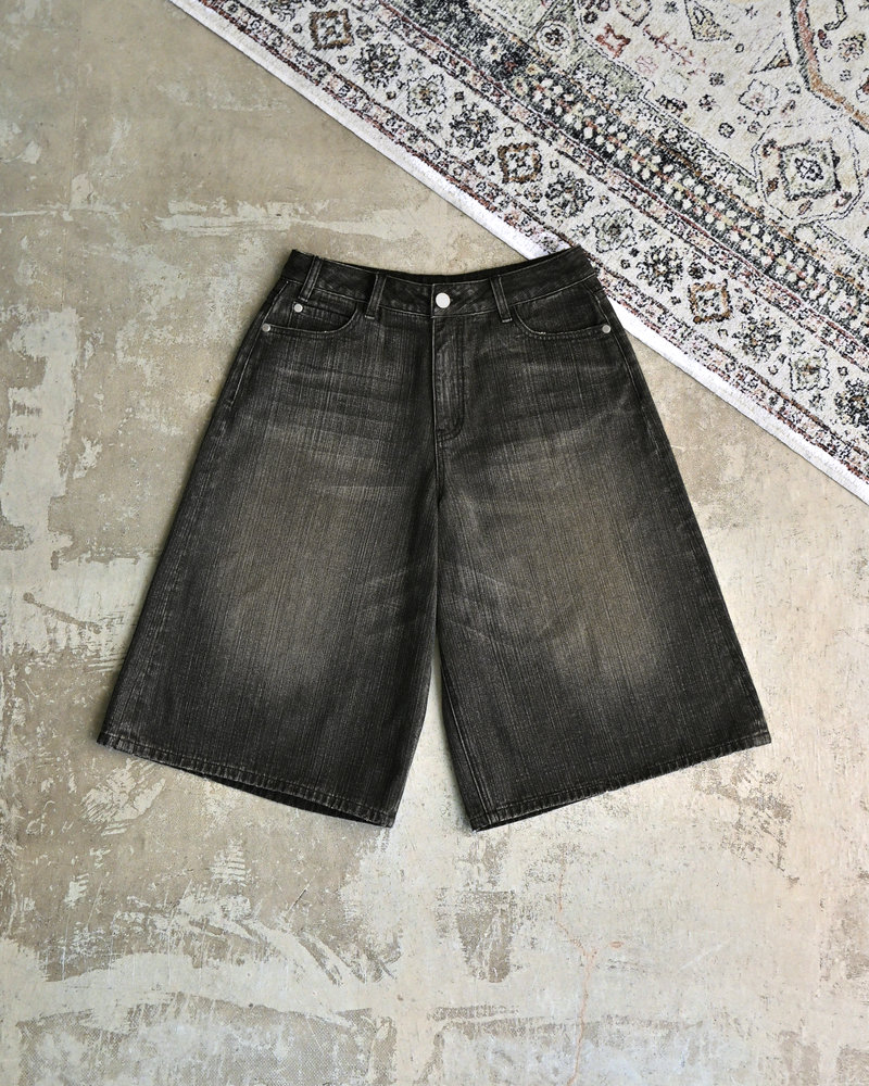 【10日以内お届け】バンブーデニムショーツ L2120