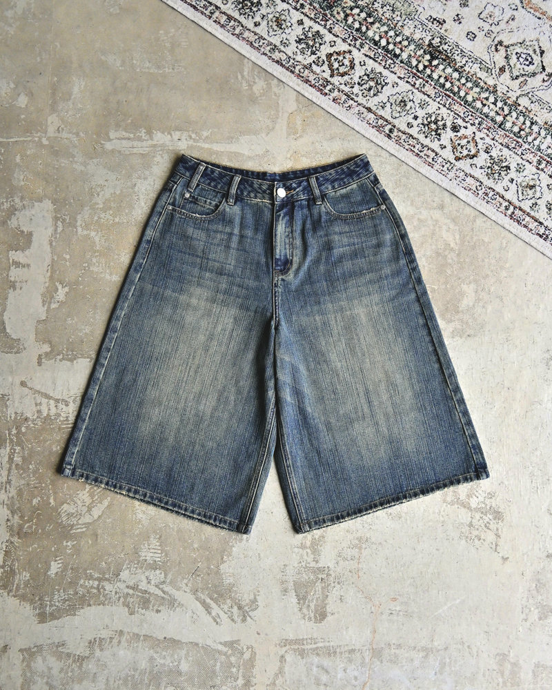 【10日以内お届け】バンブーデニムショーツ L2120