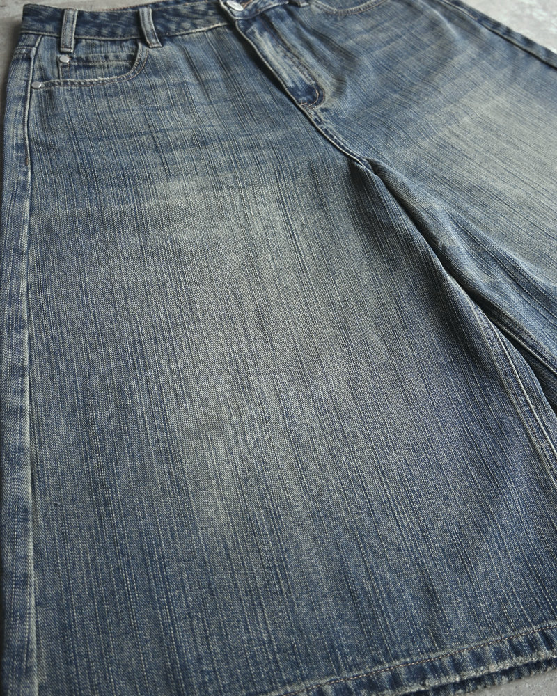 【10日以内お届け】バンブーデニムショーツ L2120