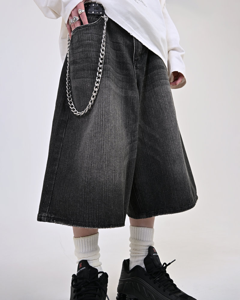 【10日以内お届け】バンブーデニムショーツ L2120