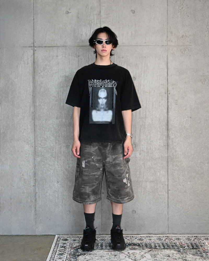 【10日以内お届け】 ダメージカモ2WAYパンツ L2103