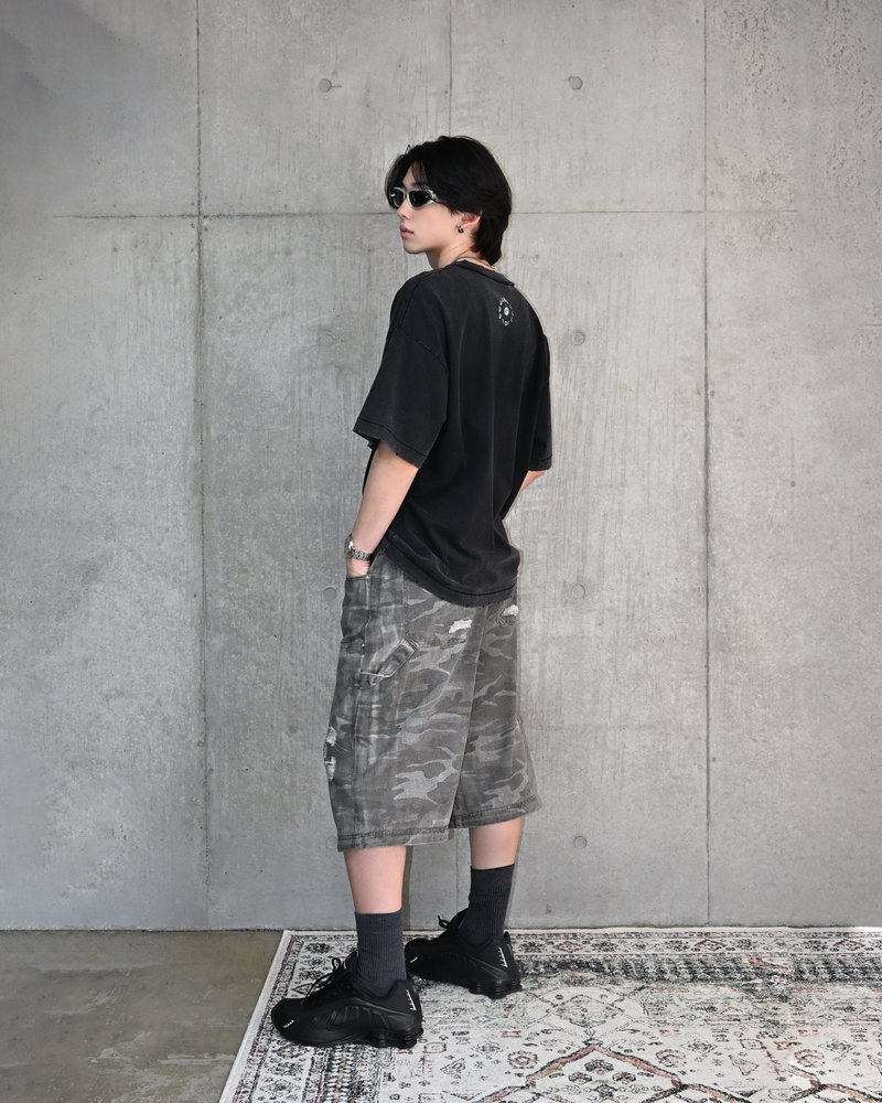 【10日以内お届け】 ダメージカモ2WAYパンツ L2103