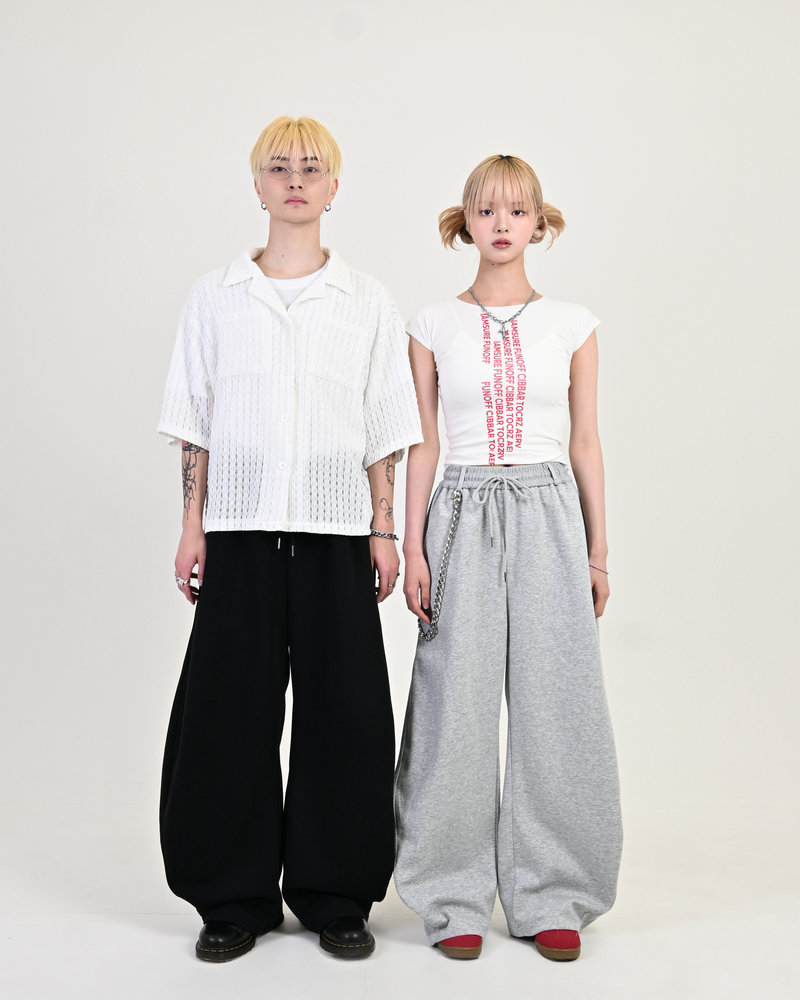 【10日以内お届け】バルーンスウェットパンツ L2111