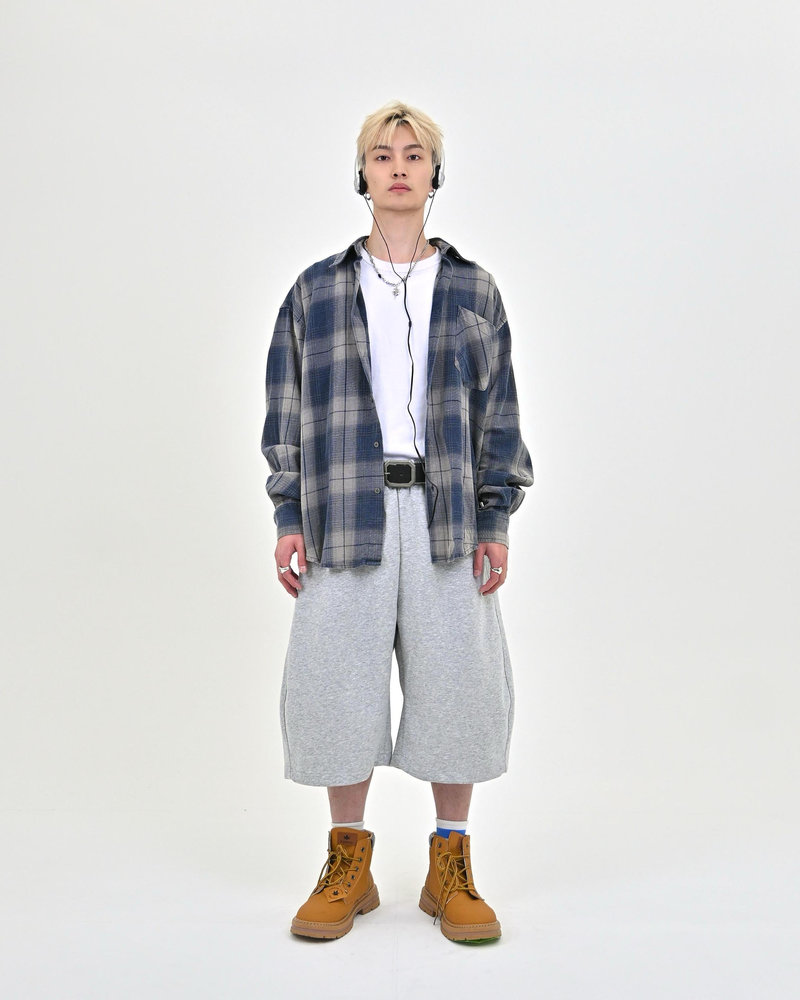 【10日以内お届け】バルーンスウェットハーフパンツ L2133