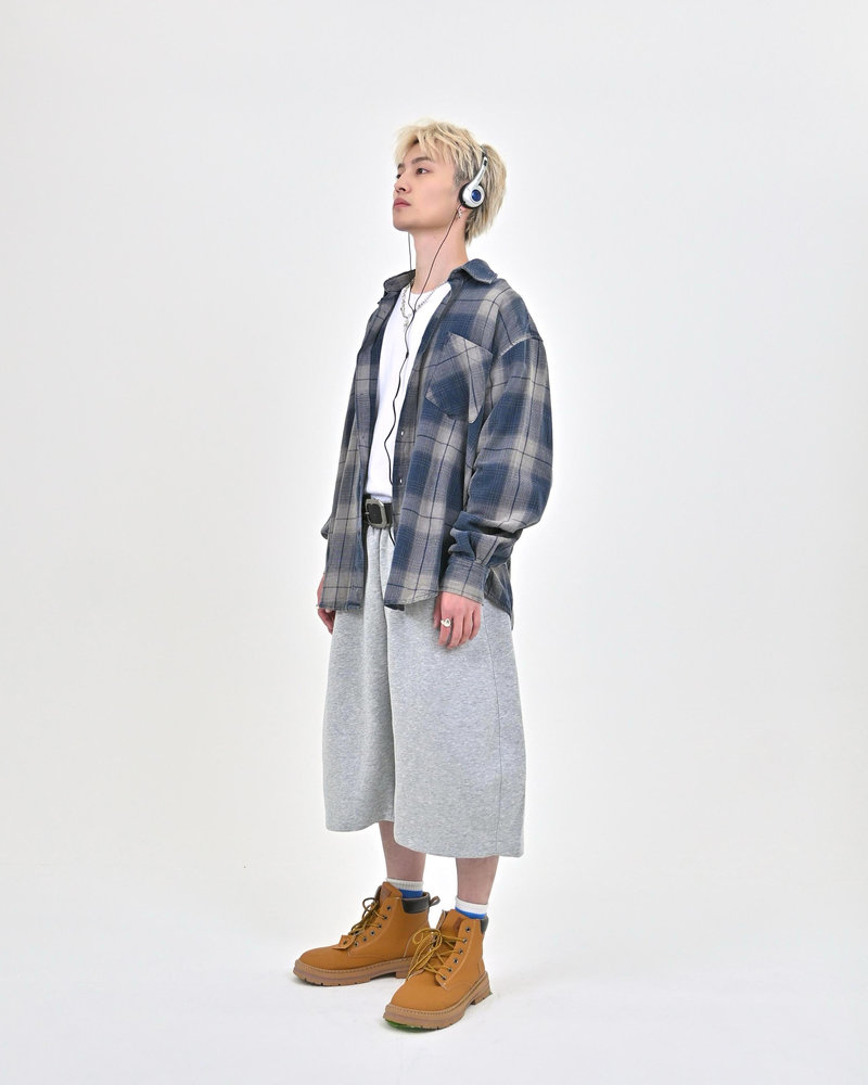 【10日以内お届け】バルーンスウェットハーフパンツ L2133