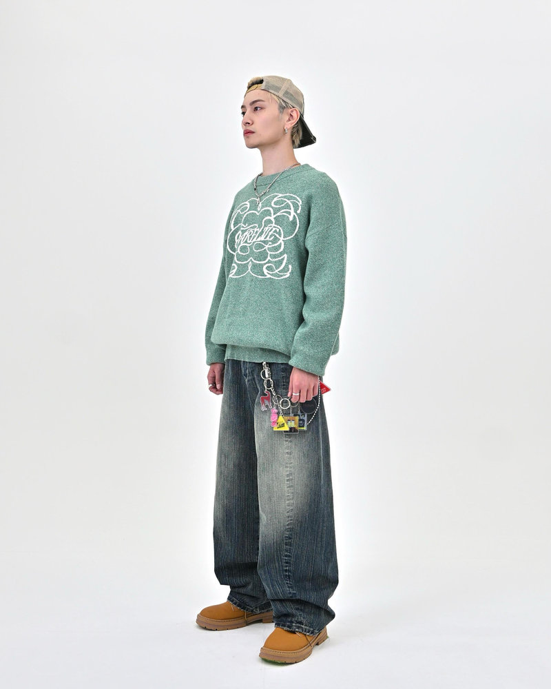 【10日以内お届け】ウォッシュドバンブーデニム L2117